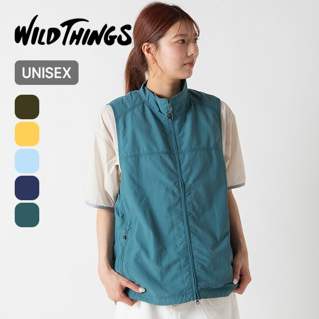 WILD THINGS ワイルドシングス ユーティリティベスト(L オリーブ