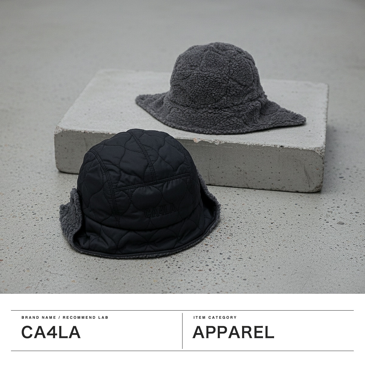 CA4LA ハット メンズ レディース 秋冬 カシラ 帽子 ブランド フライト