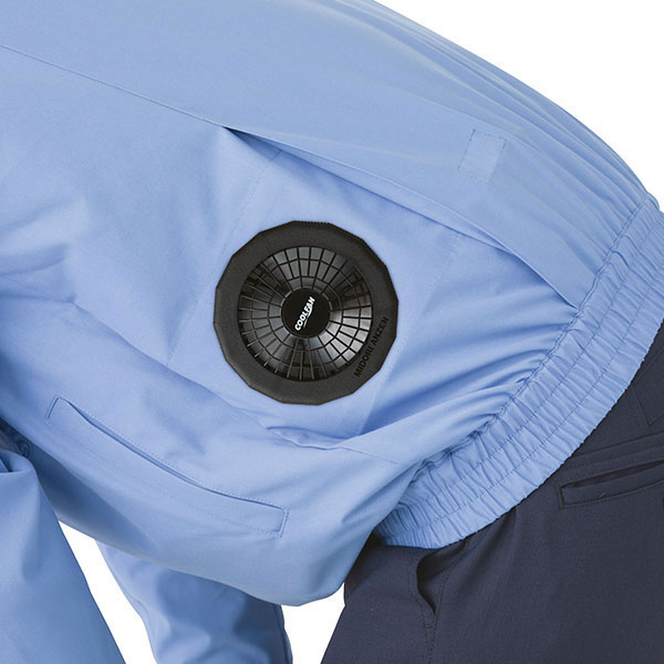 クールファン T／C ブルゾン（ファン別売） WE41 上 シルバー