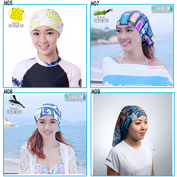 mic21ダイビングショップ[ OCEANARIUM ] バンダナ Headwear Scarf(H02