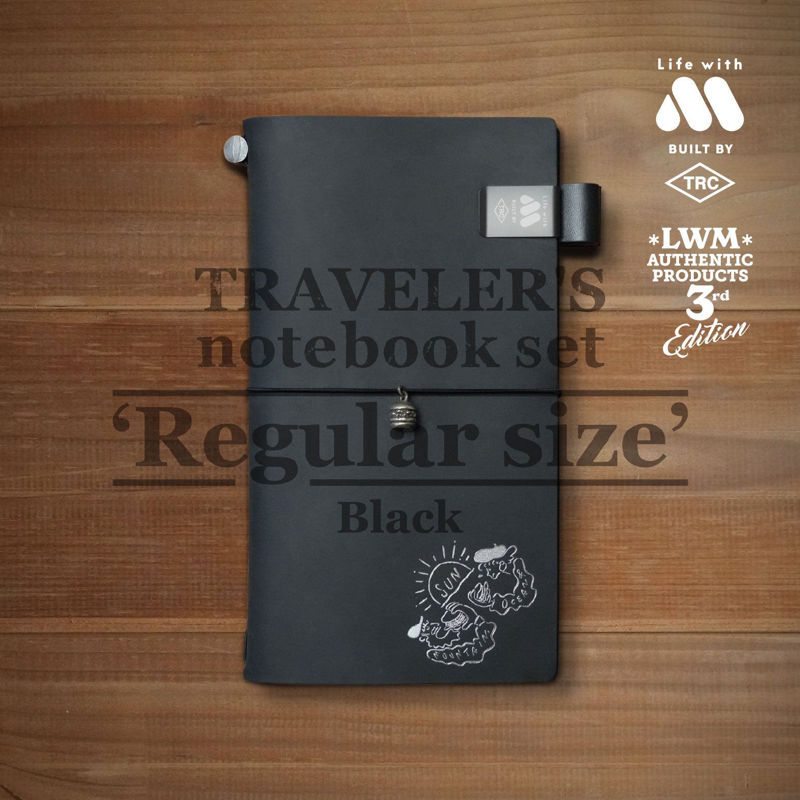 1/23販売】TRAVELER'S notebook set レギュラーサイズ（ブラック
