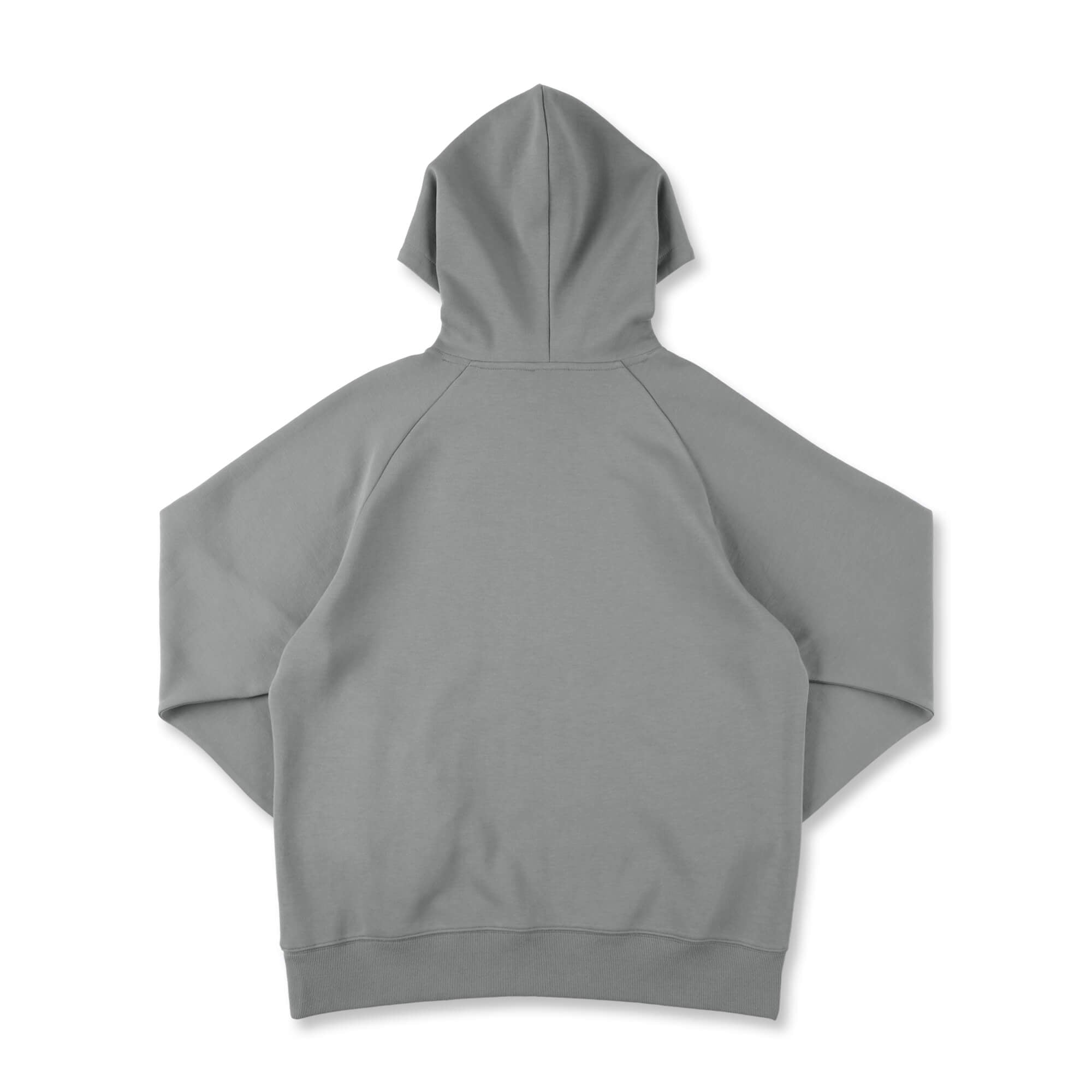 ダブルフェイス スウェット シェニールパッチ プルオーバーパーカ