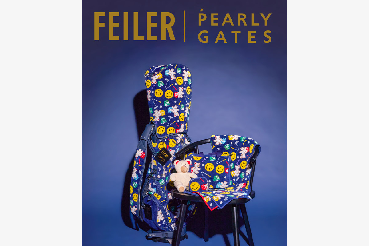 パーリーゲイツが「FEILER(フェイラー)」と異色のコラボ！“折って