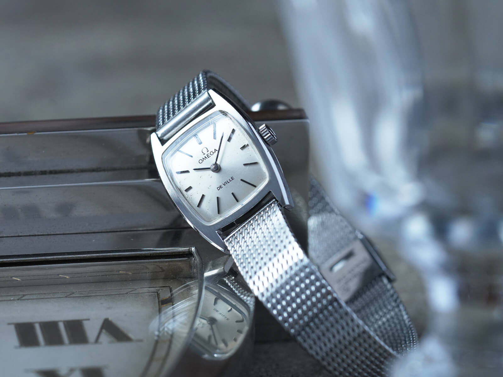 オメガ/デヴィル/トノーケース/シルバーダイヤル/Omega/De Ville
