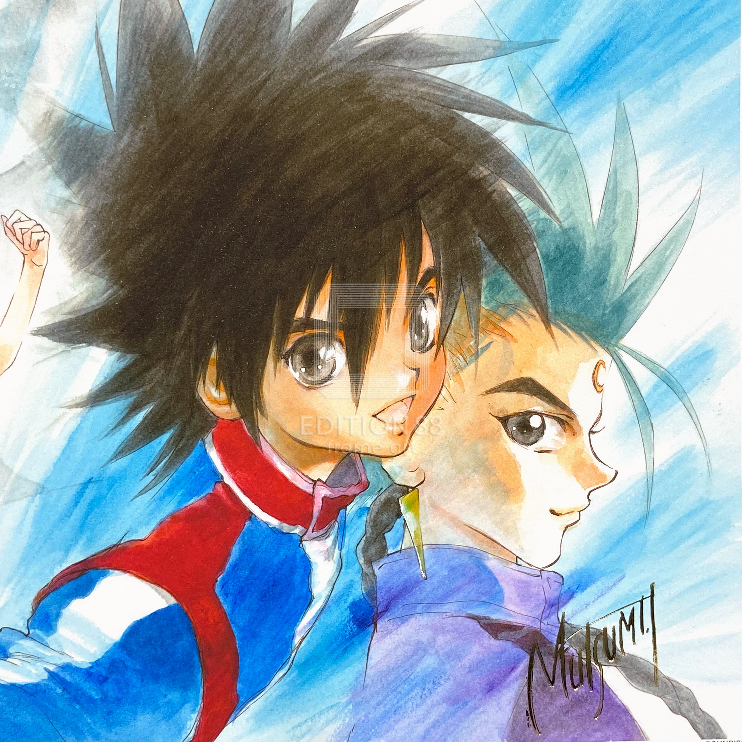 新世紀GPXサイバーフォーミュラ」88グラフ1/いのまたむつみ（箔押し