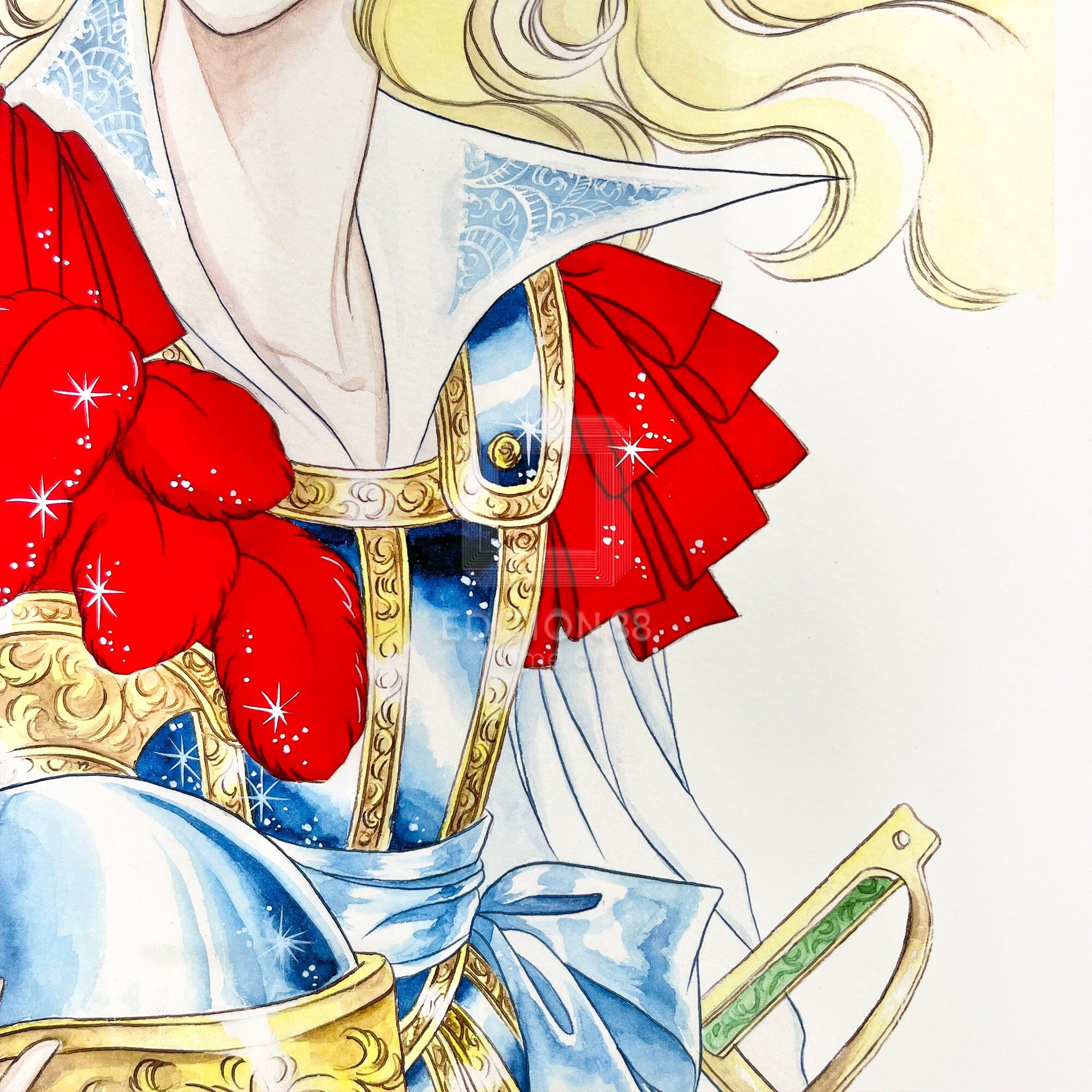 ベルサイユのばら」88グラフ14 DX / 池田理代子（直筆サイン入り