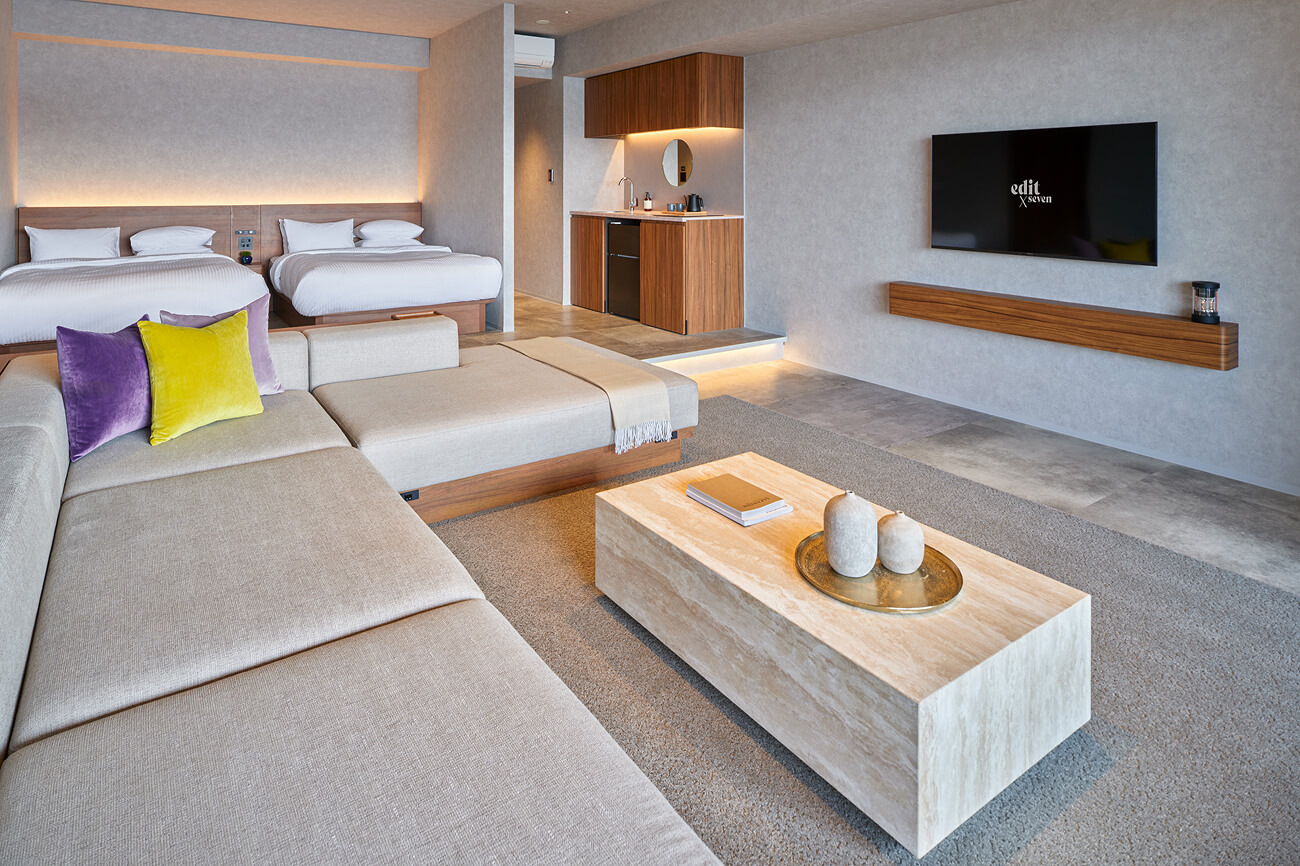 客室｜【公式】edit x seven Setouchi Shodoshima（エディット バイ