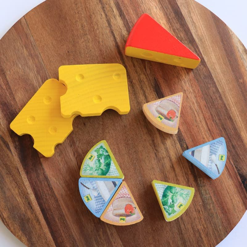 Erzi (エリツィ) ｜チーズアソート｜ドイツ生まれの 木の おままごと