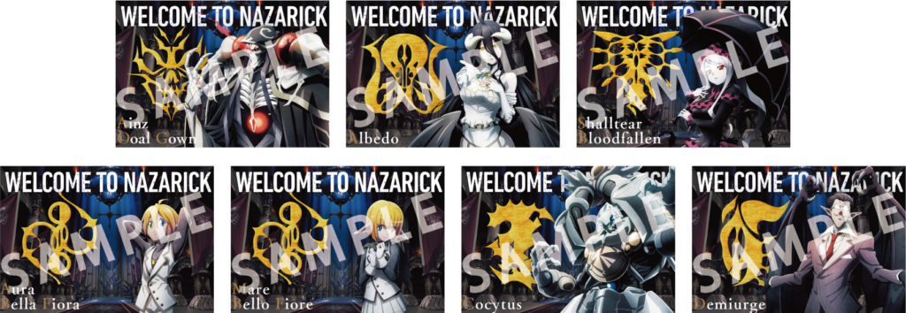 オーバーロード展」入場特典は開催記念ステッカーに決定！ BIG缶バッジ