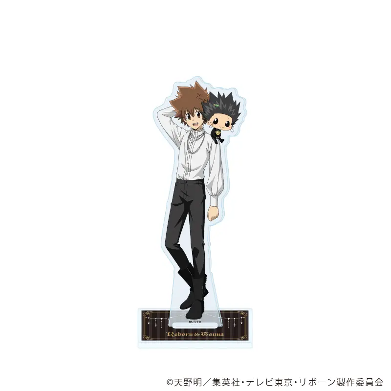 アクリルスタンド「家庭教師ヒットマンREBORN!」108/沢田綱吉&リボーン