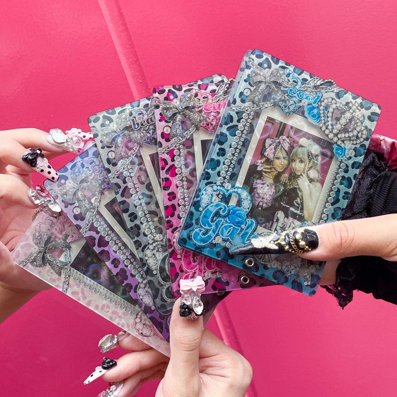 ハートホロアクリルフレーム02/cuteピンク【推し活】｜アニメ