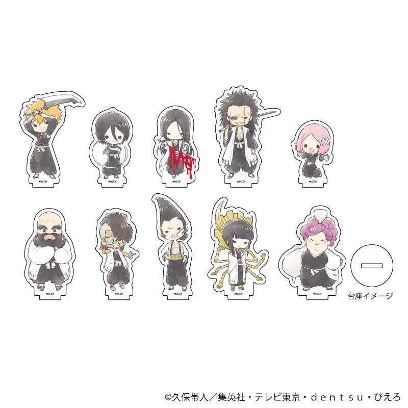 アクリルぷちスタンド「BLEACH 千年血戦篇」05/コンプリートBOX(全10種