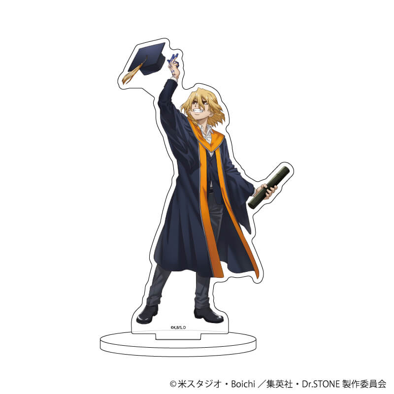 キャラアクリルフィギュア「Dr.STONE」29/七海龍水(描き下ろしイラスト