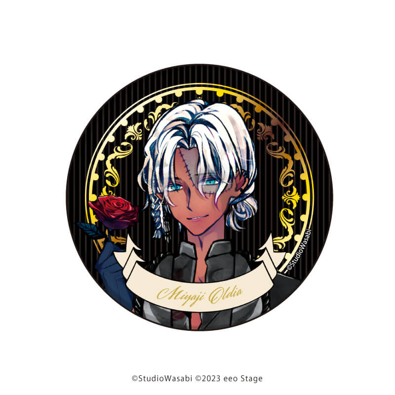 缶バッジ「悪魔執事と黒い猫」09/黒のお茶会ver. 【BOX01】 ブラインド