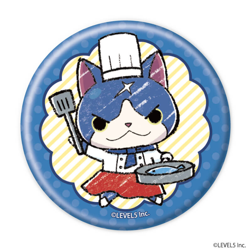 缶バッジ「妖怪ウォッチ」11/カフェver. ブラインド(9種)(グラフアート