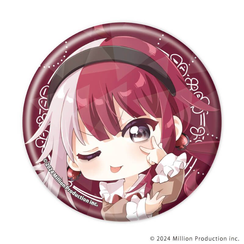 ホログラム缶バッジ(57mm)「Million Production」02/制服風衣装ver