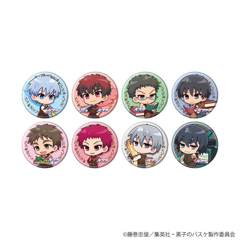 缶バッジ「黒子のバスケ」31/アンティークver. コンプリートBOX(全8種