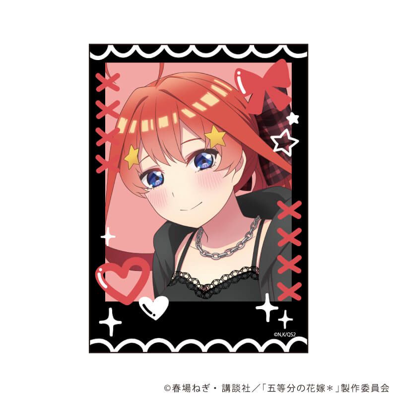 インスタントフォト風カード「五等分の花嫁＊」01/甘辛ロックver