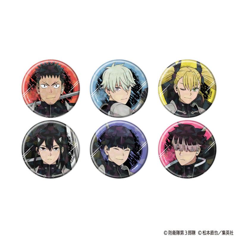 怪獣8号 トレーディングホログラム缶バッジ フラッグver. 【全6種