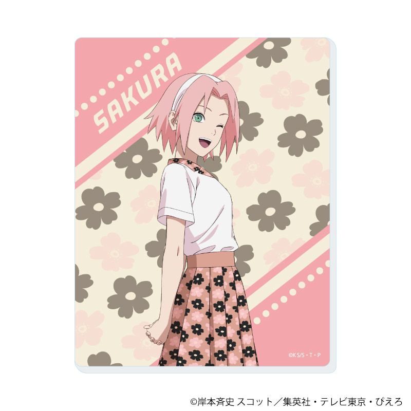 ミニアクリルプレート「NARUTO-ナルト- 疾風伝」06/ニューレトロver