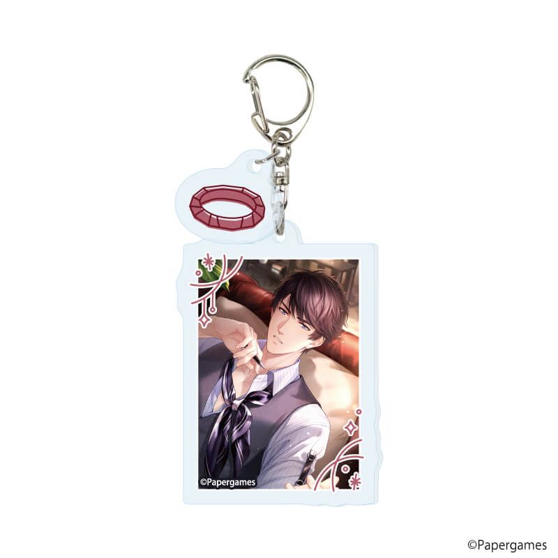 パーツ付きアクリルキーホルダー「恋とプロデューサー～EVOL×LOVE