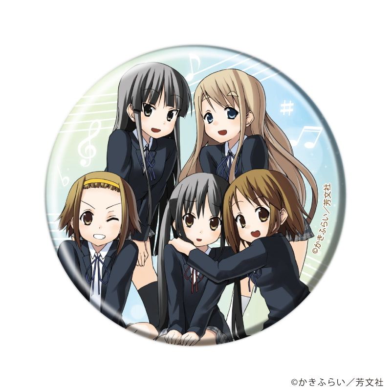 缶バッジ「けいおん！」01/コンプリートセット(全7種)(公式イラスト