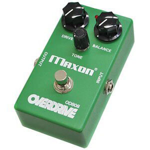 MAXON マクソン / OD808【オーバードライブ】 | エフェクター専門情報