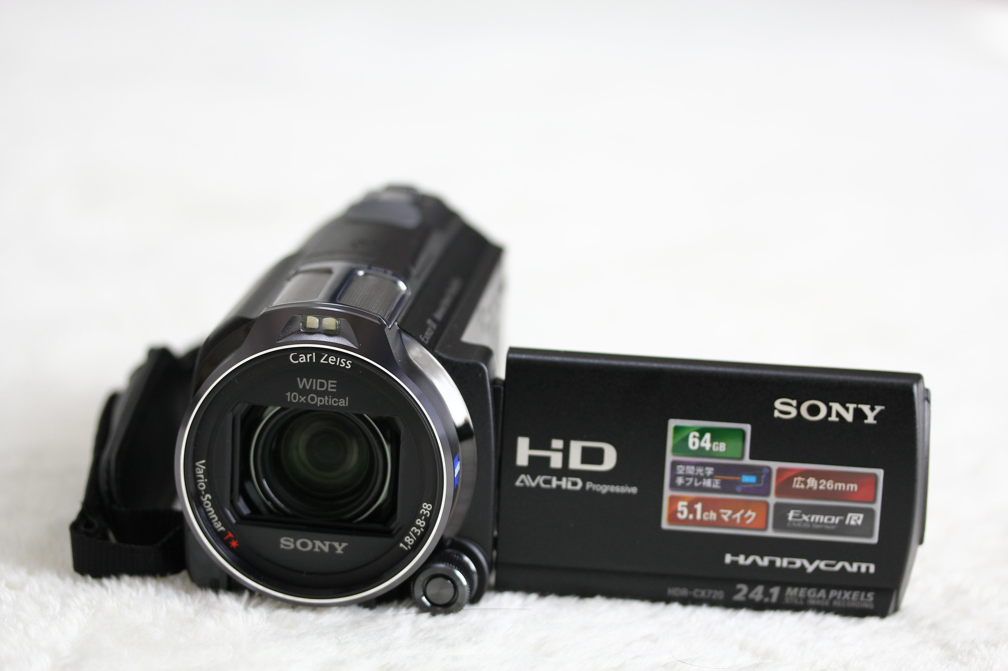 SONYのハンディカム「HDR-CX720V」を買ったのでレビュー | axe.com