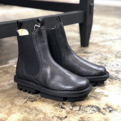 送料無料】trippen[トリッペン]/CHELSEA-WAW[チェルシー]/BLK-BK 厚底
