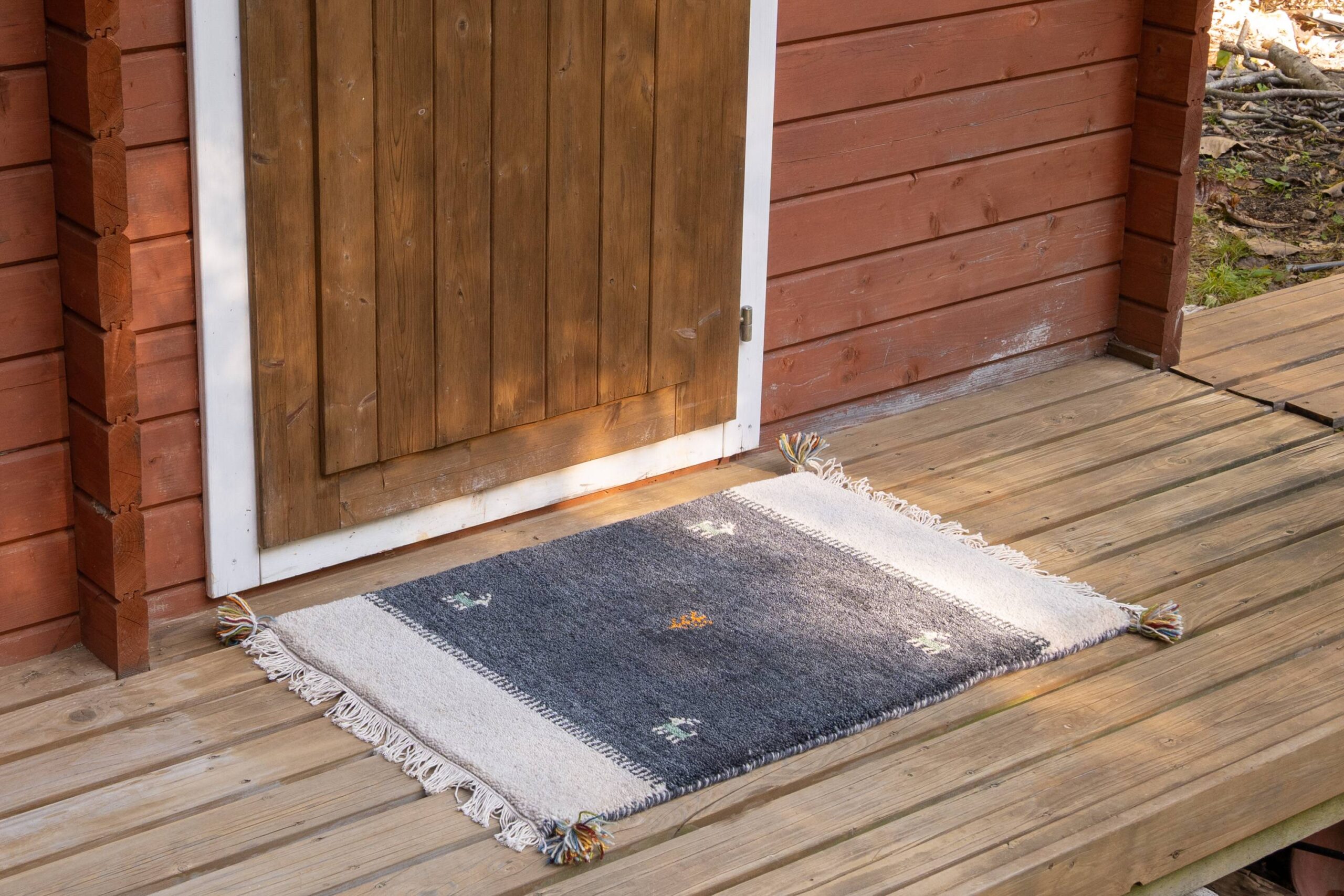 ウールラグ手編み】ギャッベ 60x90cm No.112 | 高品質なデザイナーズ