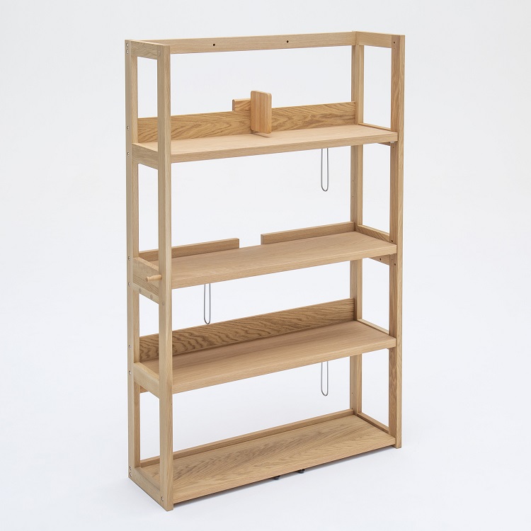 Buona scelta 書棚 オープンタイプ 幅105cm QT3085 モルトブラウン