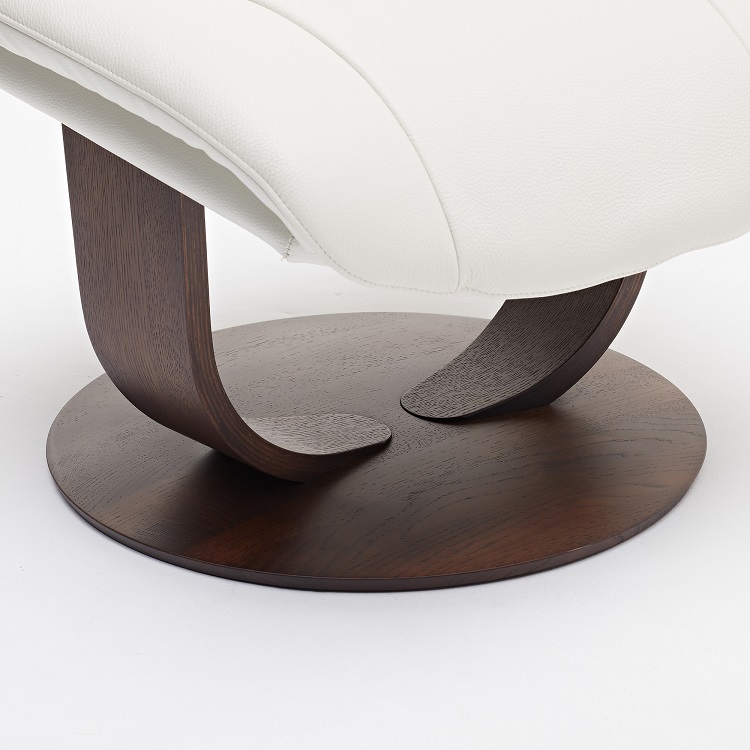 ザ・ファースト RU7300（M）オットマンセット ホワイト モカブラウン