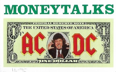 Moneytalks / Borrowed Time by AC/DC (Single; ATCO; 74-98881