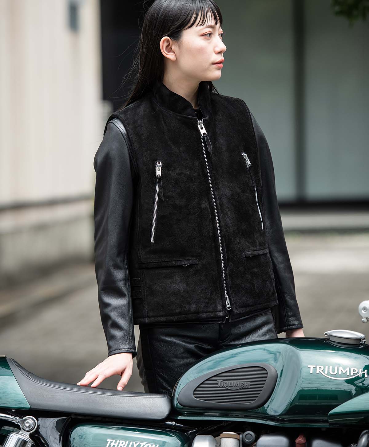 革ベスト レザーダウン ベスト｜カドヤ公式オンラインショップ｜RIDERS