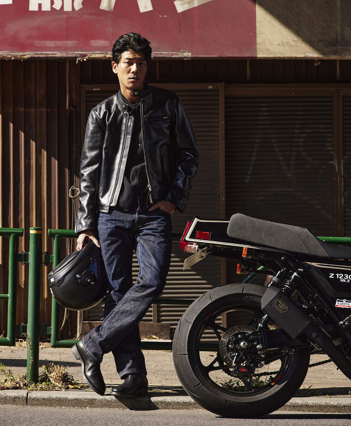 Leather jacket single leather jacket | Kadoya official online shop