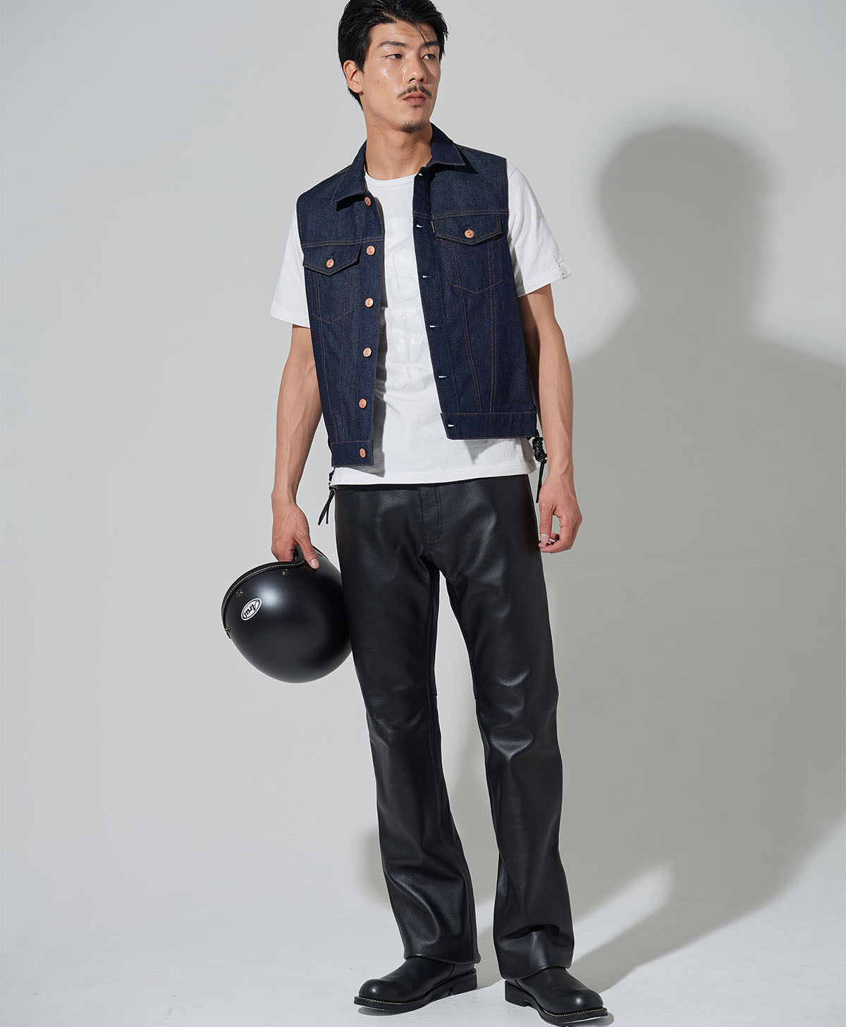 革パンツ ストレート レザーパンツ｜カドヤ公式オンラインショップ