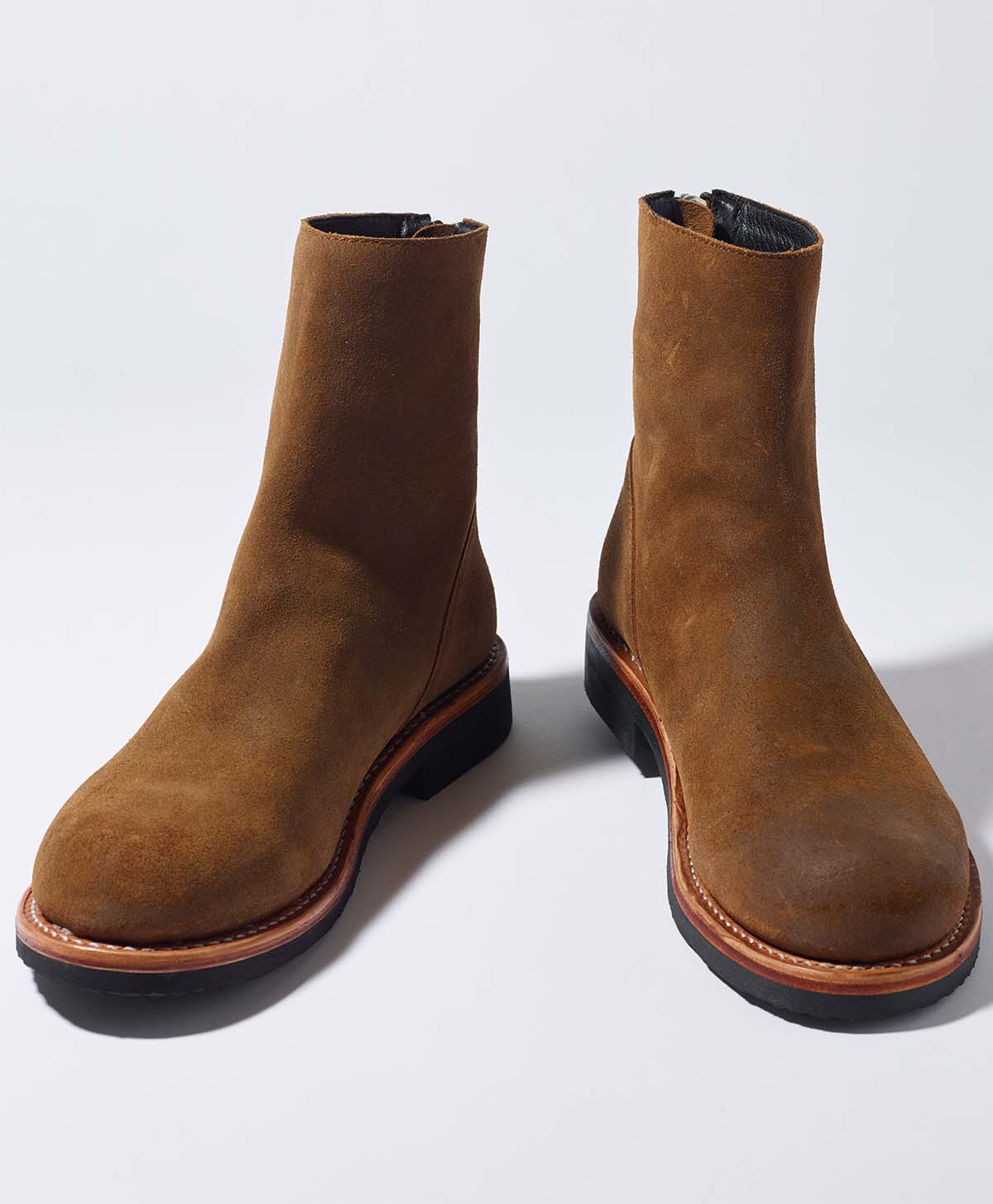 革靴 バックジップ ブーツ｜カドヤ公式オンラインショップ｜elefantas