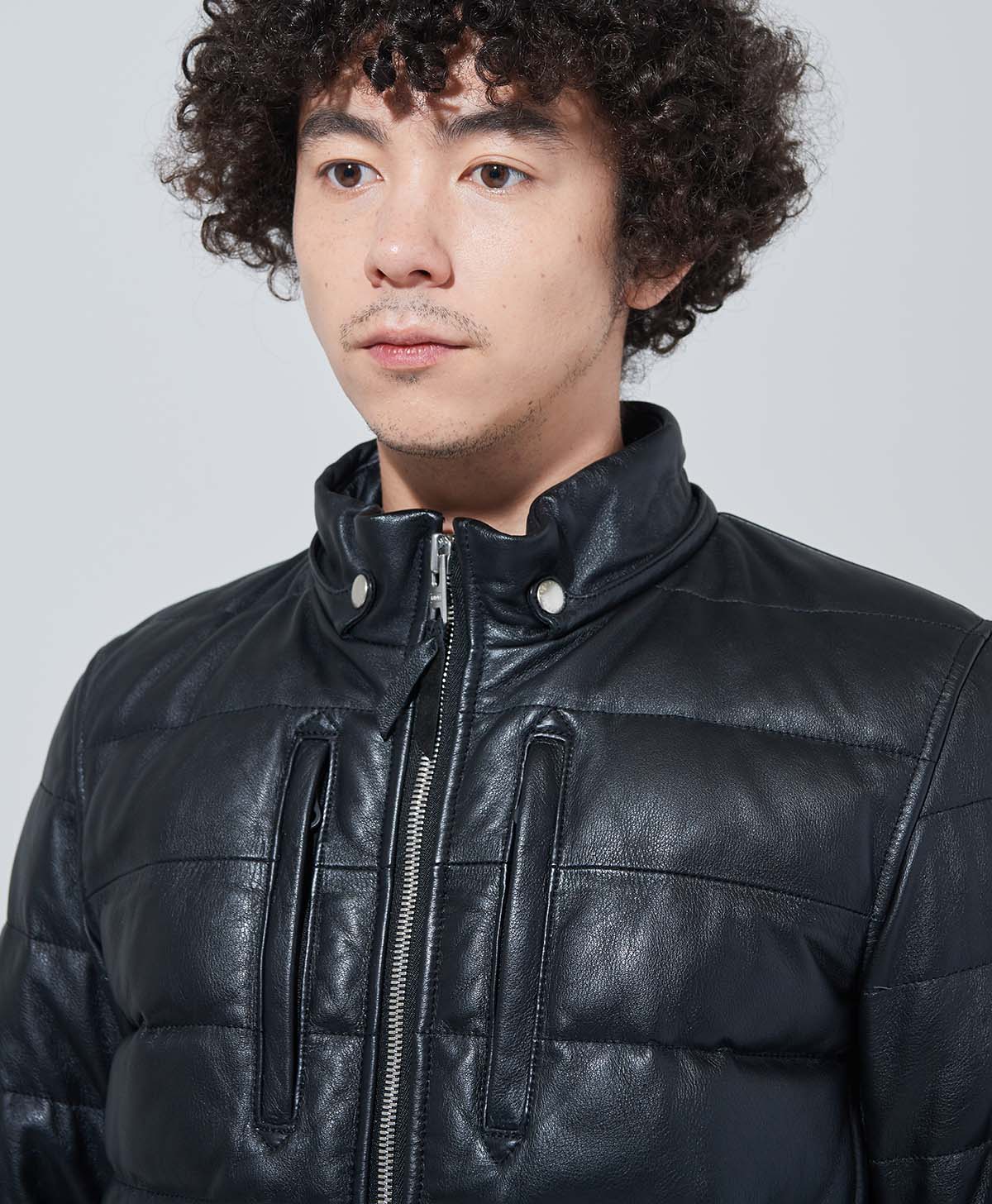 革ジャン ダウン レザージャケット｜カドヤ公式オンラインショップ｜DH