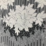 Double Knit Jacquard Flower Print - Sold by the Yard – Elotex Fabric
