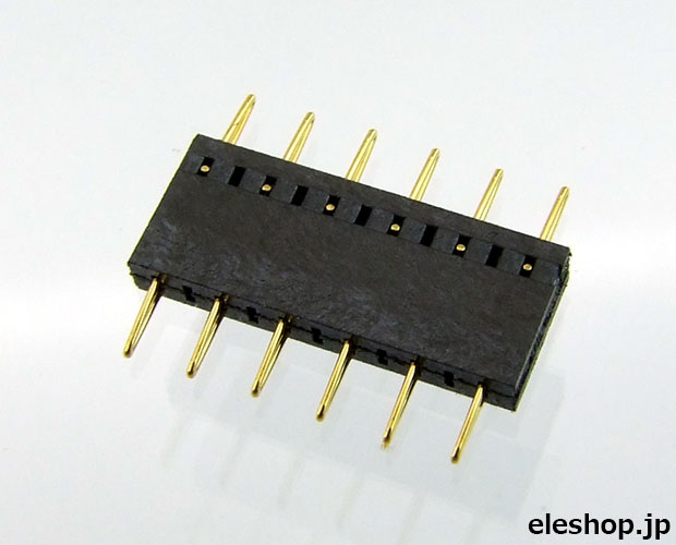 プリント板二段重ね用コンスルー6P[RoHS] / XB-3-6-6P