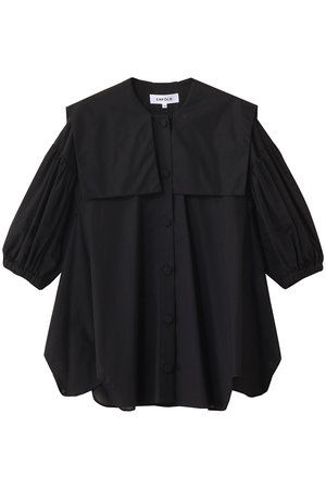 ENFOLD(エンフォルド)｜SAILOR-COLOR BLOUSE/ブラウス/ブラック の通販