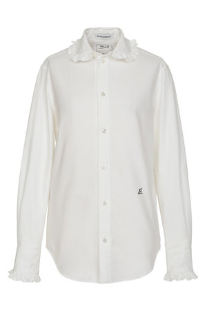 MADISONBLUE(マディソンブルー)｜ROUND COLLAR FRILL SH OX ラウンド