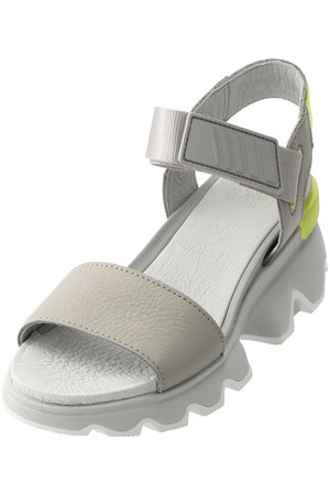 SOREL(ソレル)｜キネティックサンダル/グレー の通販｜ELLESHOP・(エル