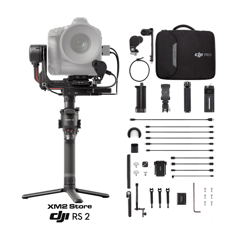 Gimbal DJI Ronin RS 2 Pro Combo - eMania Foto e Video