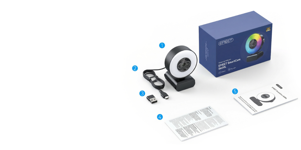 EMEET SmartCam S600L – EMEET Japan