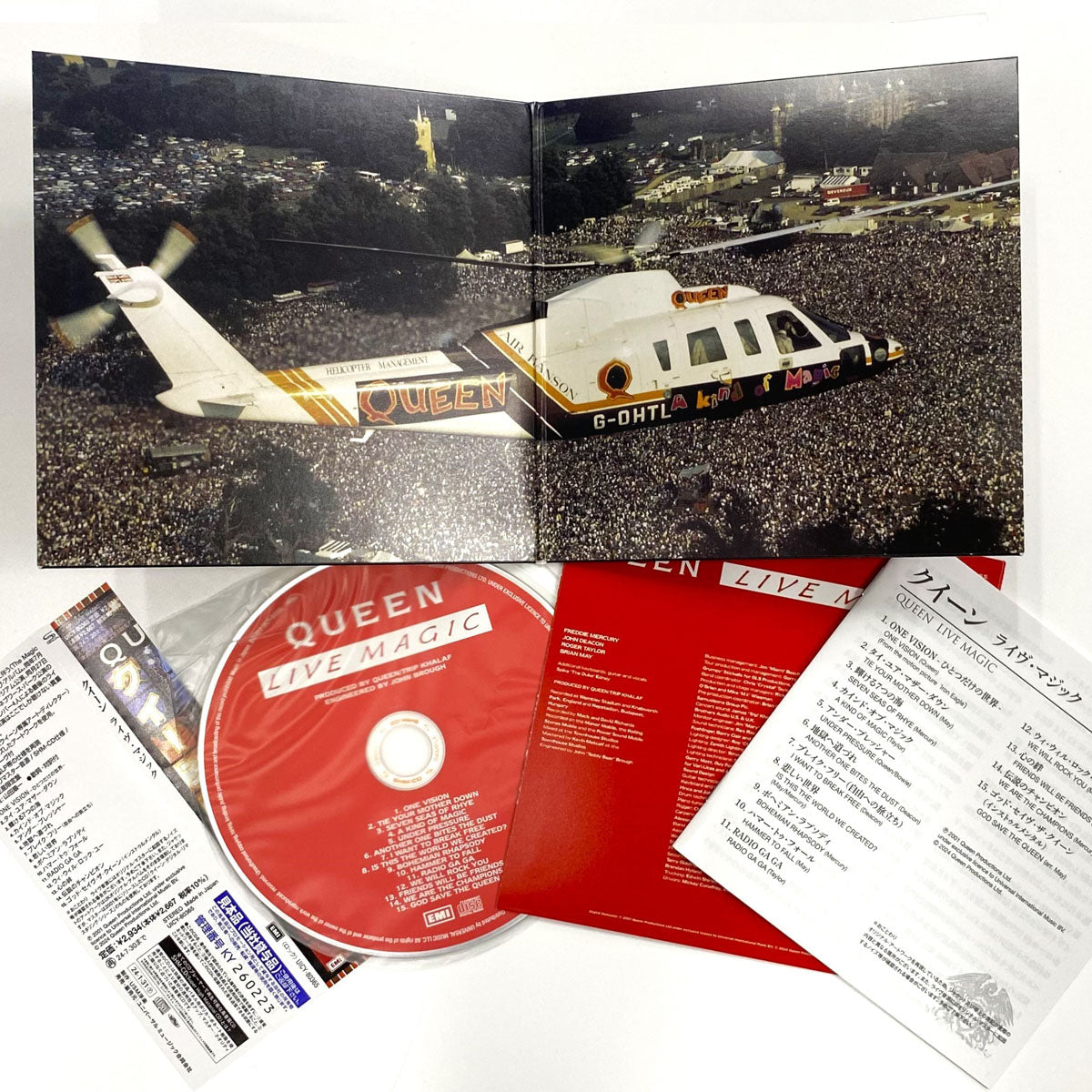 Queen - Live Magic Japanese CD Edition - EMI