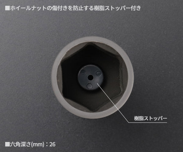 コーケン 12.7sq. インパクトホイールナット用ソケット 14145PM-110-22