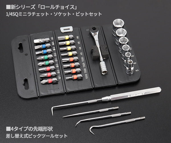 ワケあり特価品】 (状態A) シグネット 3/8SQ スタンダードツールセット