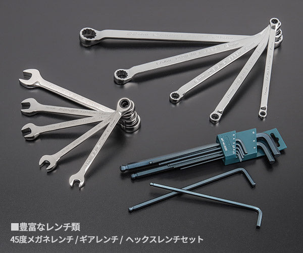 SIGNET 3/8SQ スタンダードツールセット 工具のみ 自動車・バイク整備