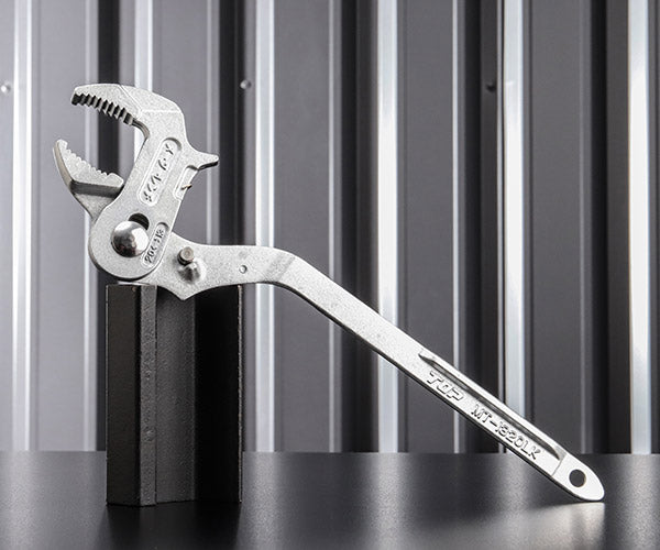 TOP MT-1320LK 量水器 メーターレンチ 切替ボタン付き 全長300mm